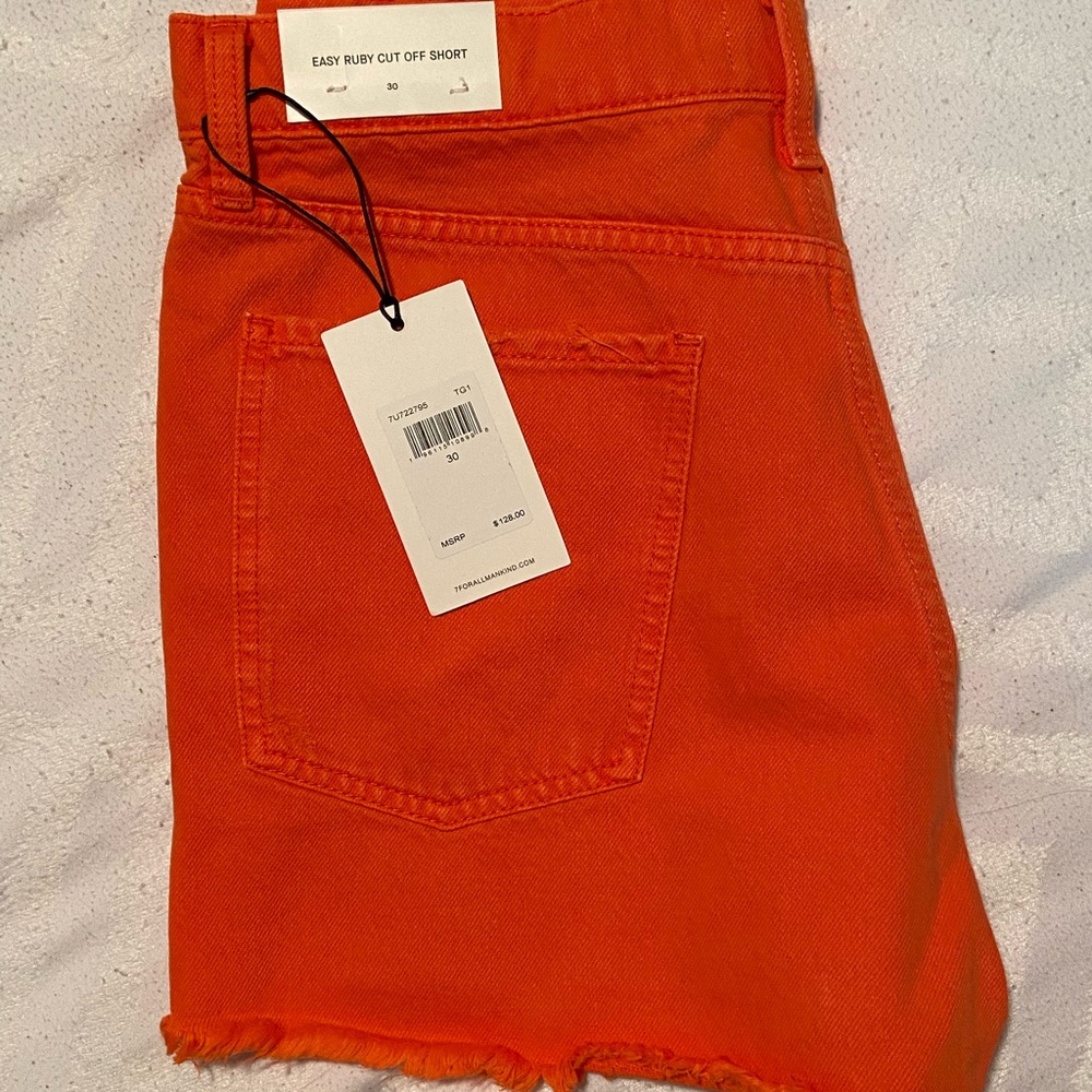 7 for All Mankind Easy Ruby Shorts